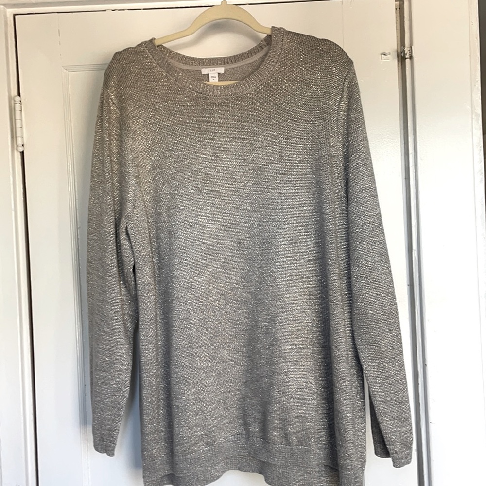 Silver sweater